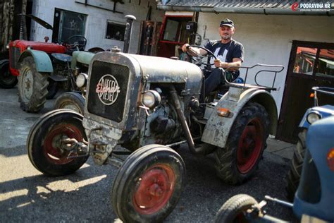 Foto Video Bo Idar Je Samouki Restaurator Traktora Tra Im Jo Jedan