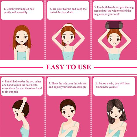 EBoot Pack Wig Caps Neutral Nude Beige And Black Mesh For Perfect Hair Styling Buy Now