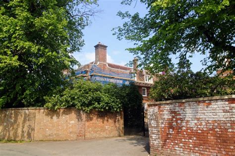 Walls Gate Piers Railings And Gates To The Garden South And West Of