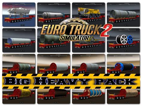 BIG HEAVY TRAILER PACK MOD V1 ETS2 1 27 Euro Truck Simulator 2 Mod