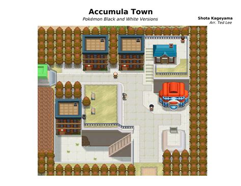 Accumula Town 〖Pokémon BW〗 Sheet music for Piano, Flute, Guitar, Bass ...