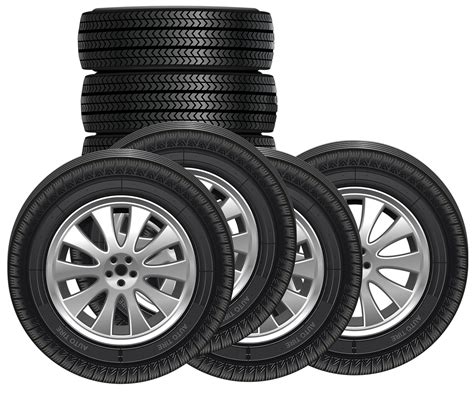 Black Rubber Car Tires Transparent 13362876 PNG