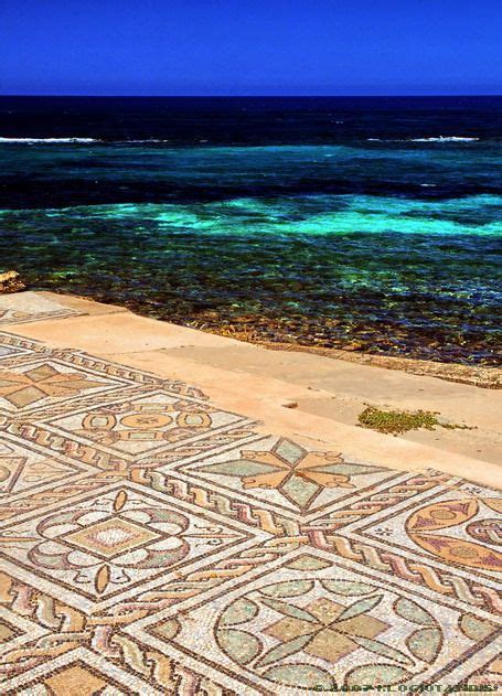 Sabratha #2 - Sabratha, Az Zawiyah - Libya Ancient World Maps, Pebble ...