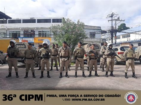 Em Dias Dávila 36ª Cipm Deflagra Operação Força Total Com Vários