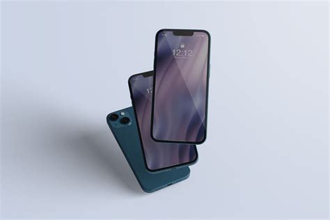 iPhone 13苹果手机样机模板 iPhone 13 Mockups 设计小咖