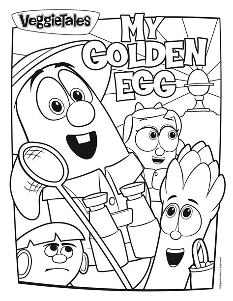 56 VeggieTales Coloring Pages - ColoringPagesOnly.com