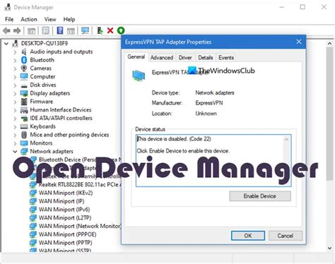 How To Open Device Manager In Windows 11