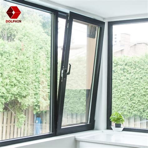 Aluminum Frame Two Way Open Tilt And Turn Casement Windows Latest Design