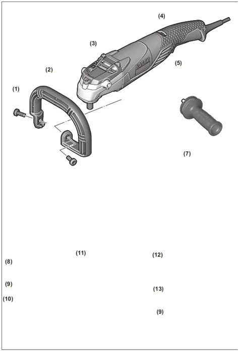 BOSCH GPO 12 CE Polisher Instructions