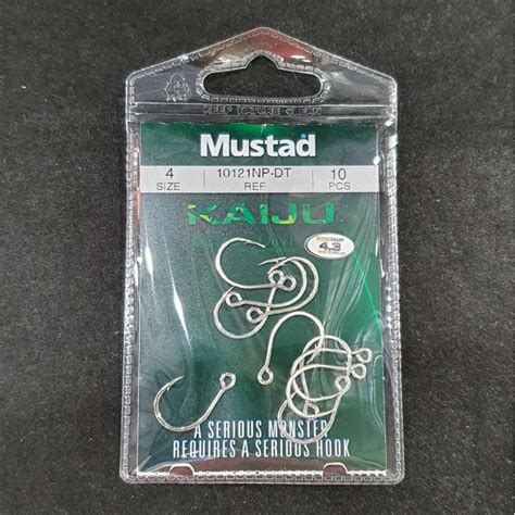 Mustad Kaiju Inline Hook Np Dt Shopee Malaysia