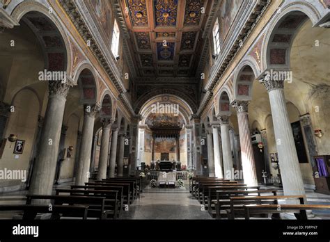 Church Of San Nicola In Carcere Rome Italy Stock Photo Alamy