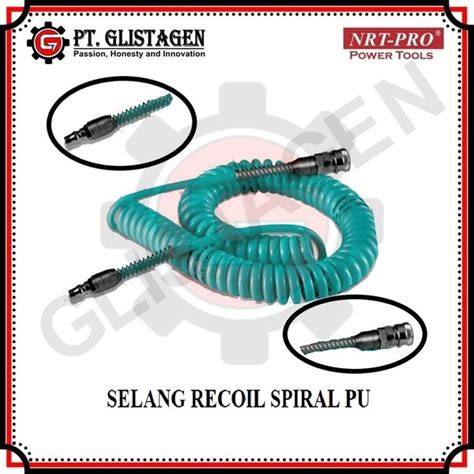 Jual Nrt Pro Selang Kompressor Spiral Pu Selang Angin Recoil Hose Pu