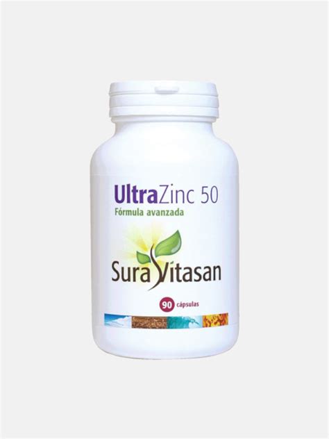 Ultra Zinc 50 mg 90 cápsulas Sura Vitasan