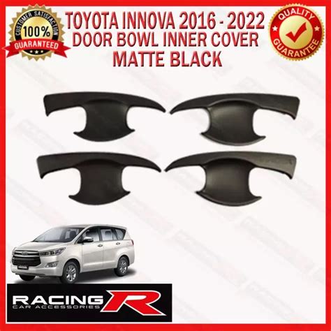 Toyota Innova To Door Bowl Inner Garnish Cover Matte Black