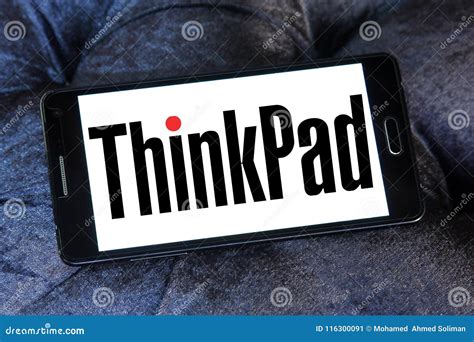 ThinkPad brand logo editorial photo. Image of symbols - 116300091