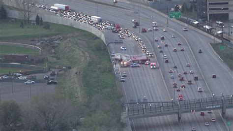 Northbound I 25 Reopens After Serious Crash Involving Jackknifed Semi