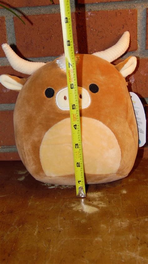 Squishmallows Wilfred The Highland Cow 7 8 Plush Brown Highland Cow