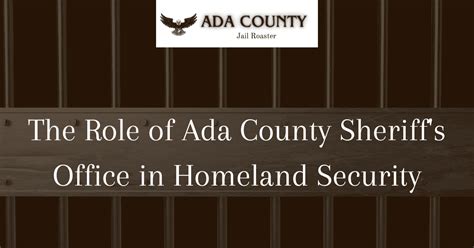 Ada County Jail Food Service A Look Behind The Scenes