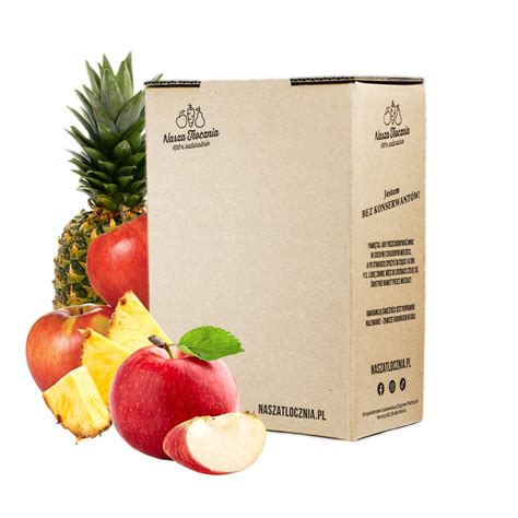 Sok 100 JABŁKO ANANAS Ananasowy NFC 5L Inna marka Sklep EMPIK