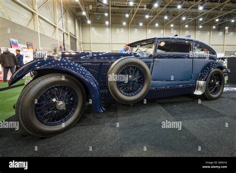 Vintage Car Bentley Special Blue Train Built On The Chassis Bentley