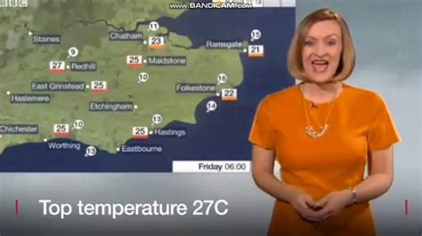 Jennifer Bartram Bbc South East News Weather Presenter Youtube