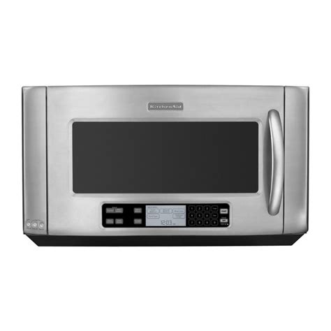 KitchenAid 2 cu ft Over-the-Range Microwave (Stainless Steel) in the ...