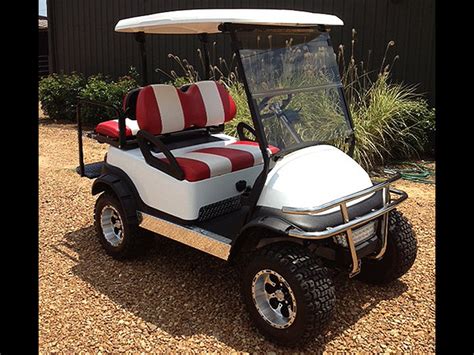 Custom White Club Car Precedent Southeastern Carts And Accessories