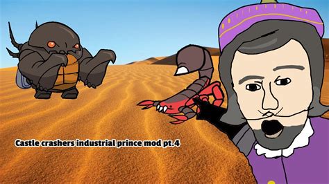 Castle Crashers Industrial Prince Mod Pt Youtube