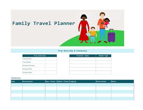 40 Free Travel Planner Templates [Excel, Word, PDF]