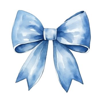 Ribbon Bow Blue Vector Art PNG, Blue Ribbon Bow, Bow Clipart, Blue ...