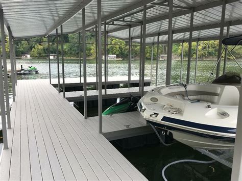 3 Slip Boat Dock Herrington Lake Harrodsburg Ky Area Cocanougher S Dock Solutions