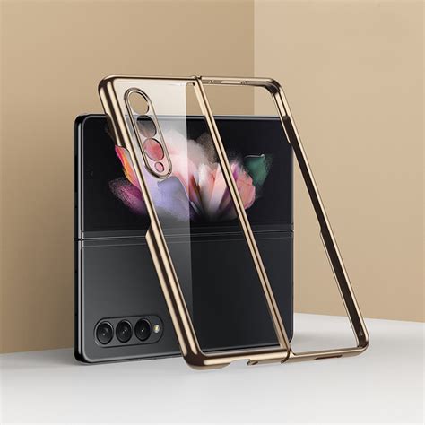 Husa Luxury Frame Hard Case Antisoc Samsung Galaxy Z Fold 5