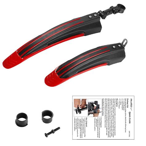 Bicycle Fender Set Adjustable Front Rear Mud Guard Mountain Bike