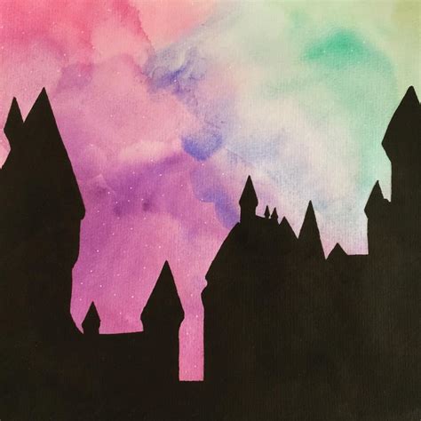 Hogwarts Silhouette by tlcsmarties on DeviantArt