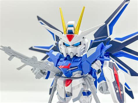 【レビュー】「sdガンダム Exスタンダード ライジングフリーダムガンダム」レビュー サクサク組めるお手軽さとsdガンダムならではのカッコイイ