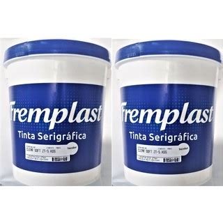 Tinta Hidro Branco Soft Para Tecido Serigrafia Silkscreen Fremplast