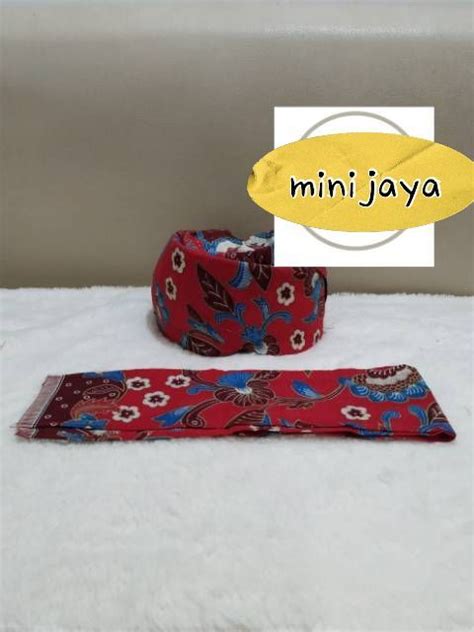 Blangkon Betawi Motif Batik Ukuran Dewasa Lazada Indonesia