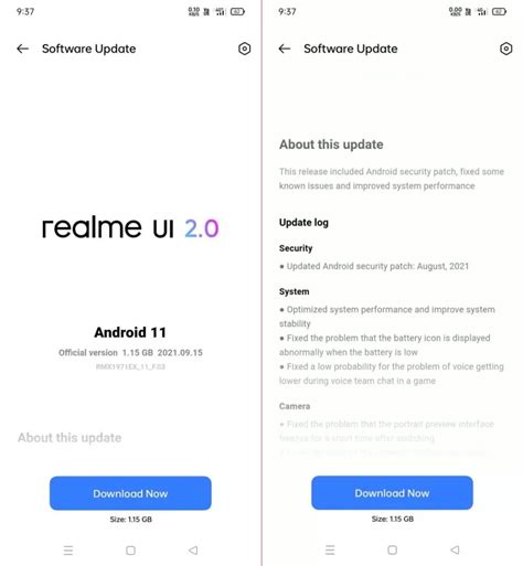 Breaking Realme 5 Pro Gets Realme UI 2 0 Stable Update With August