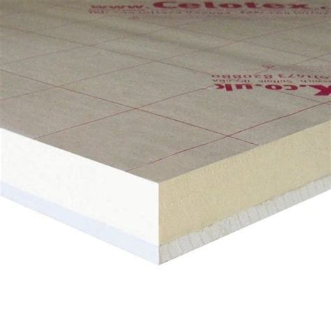 Thermal Liner Pir Board 2400x1200x375mm Kent Trade And Diy