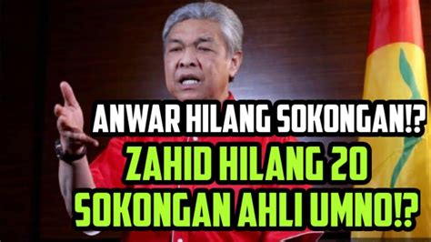 Terkini Zahid Dikejutkan Menteri Menghantar Surat Perletakan