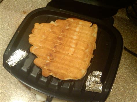 Waffles Without A Waffle Maker No Problem George Foreman Recipes