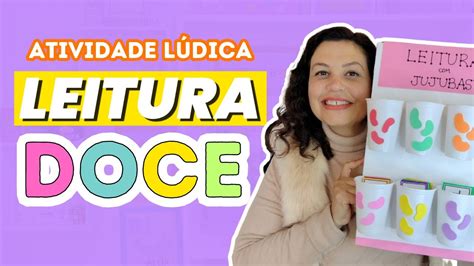 Atividade L Dica Para Leitura Leitura Doce Youtube