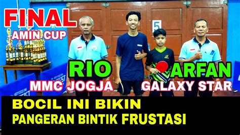 Final Rio Mmc Pangeran Bintik Vs Arfan Galaxy Star Final Amin Cup