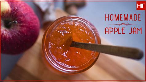 Homemade Apple Jam Easy To Make Recipe Youtube