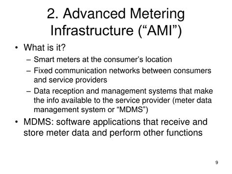 PPT Advanced Metering Infrastructure PowerPoint Presentation Free