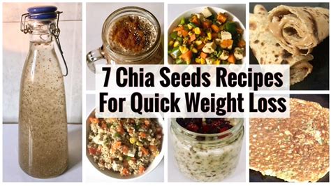 7 Healthy Chia Seeds Recipes Weight Loss How To Use Chia Seeds Breakfast To Dinner Recipes