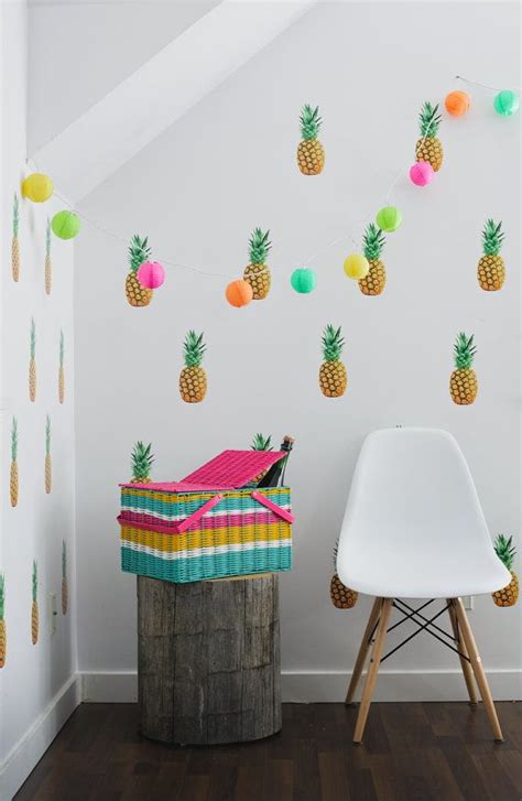 Vinyl Wall Sticker Decal Art Pineapples Vinyl Aufkleber Aufkleber