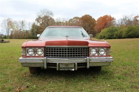 1974 Cadillac Fleetwood Talisman Terra Cotta LOW MILES For Sale