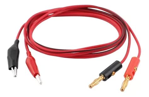 Conector Banana A Pinza Cocodrilo M Par Cuotas Sin Inter S