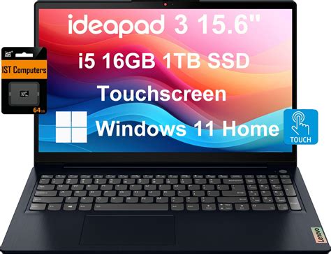 Amazon Lenovo IdeaPad 3 3i Laptop 15 6 FHD Touchscreen Intel